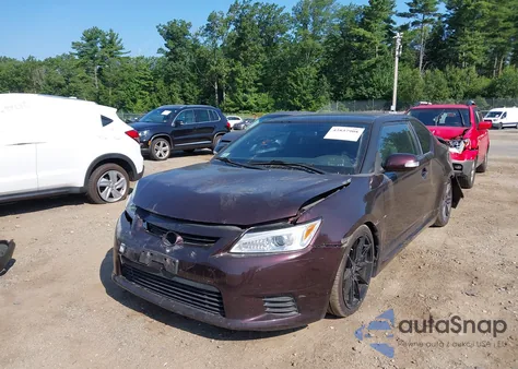 2011 Scion Tc из США, поврежденный, VIN JTKJF5C71B3015870